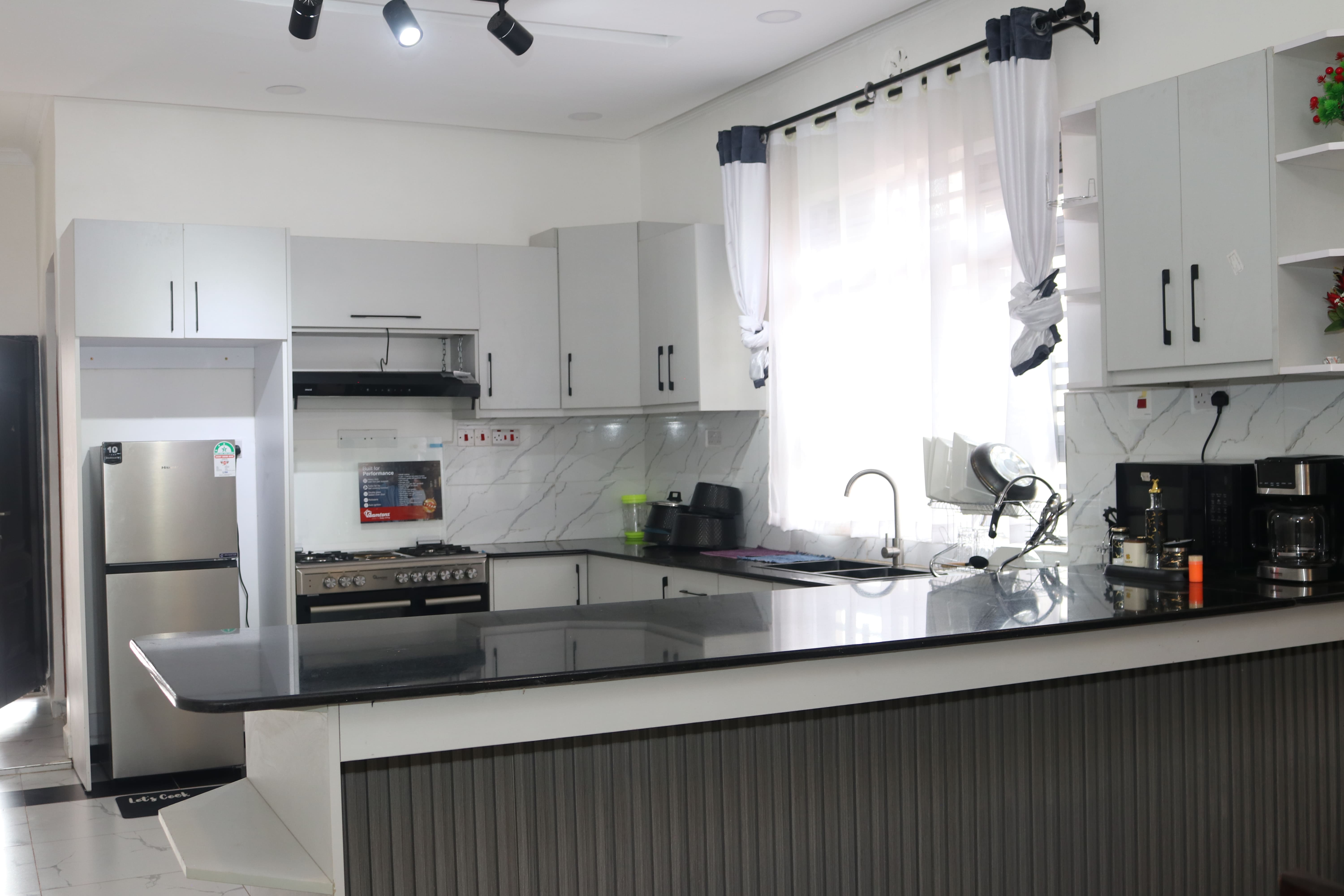 Kitchen at MAS House Airbnb